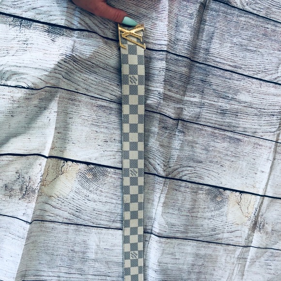 Louis Vuitton Belt 40 in Azur Damier - Picture 5 of 7